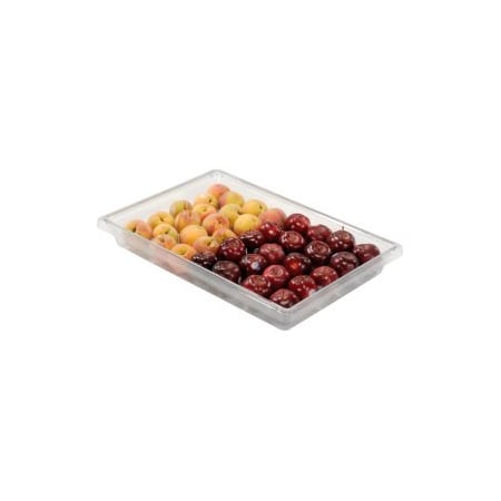 Rubbermaid Commercial Rubbermaid 3306-00 Clear Plastic Gallon 18 x 26 x 3-1/2, PK6 FG330600CLR
